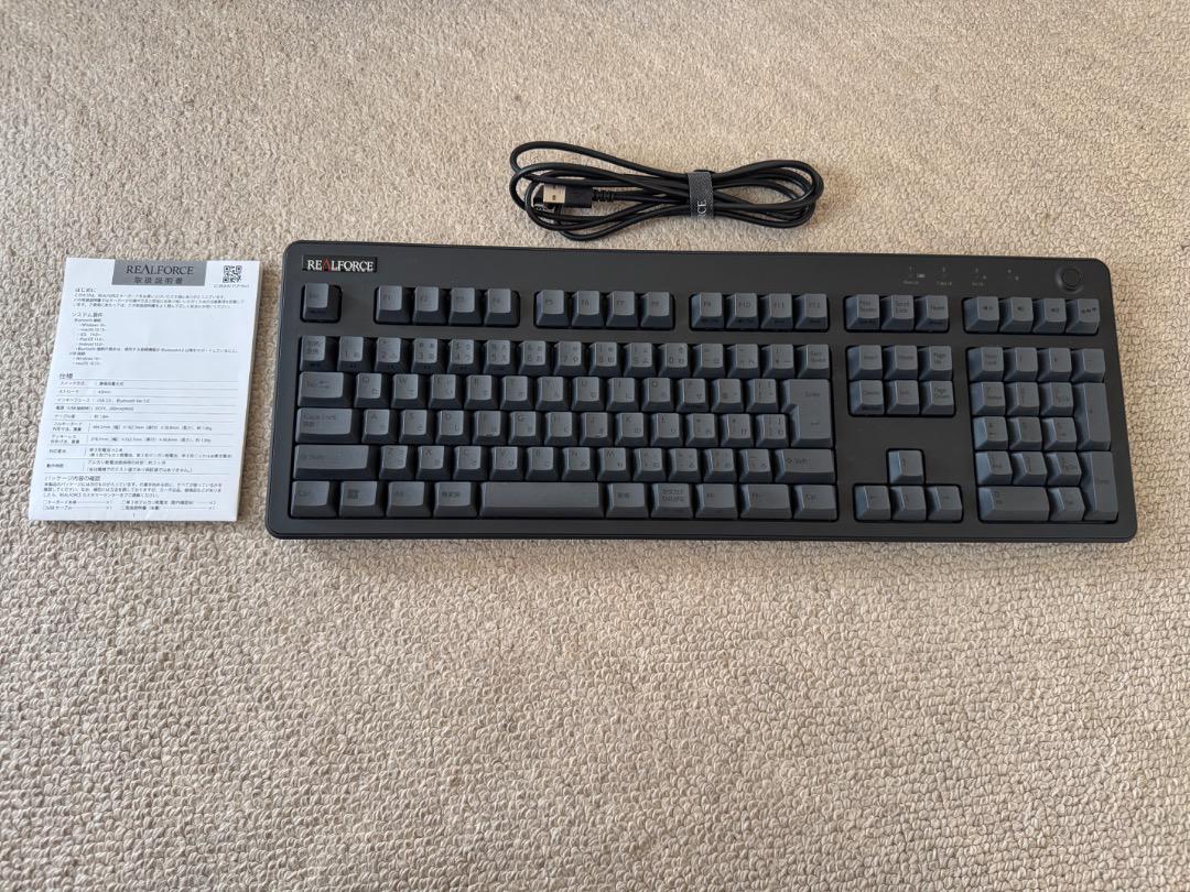 REALFORCE リアルフォース　キーボード　R3HA11 日本語配列　中古