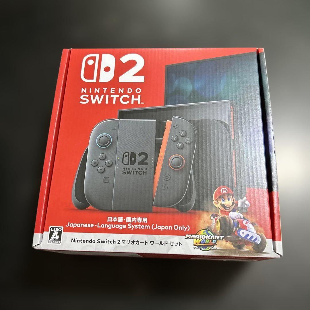 Nintendo Switch２　マリオカート　国内版　2個セット Nintendo Switch ニンテンドー スイッチ2 マリオカート ワールド