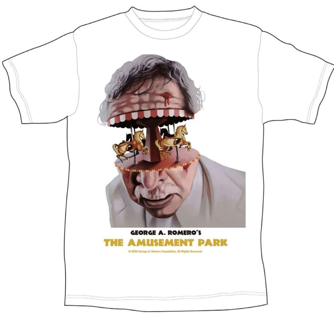 アミューズメントパーク ジョージAロメロ ギルダン Tシャツ 映画T ヴィンT