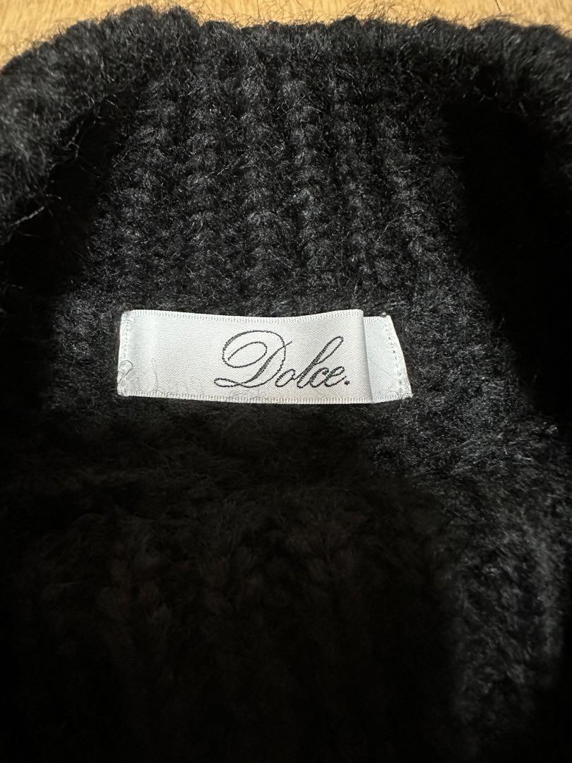 maison de dolce メゾンドドルチェ　手編み風ふんわりニット