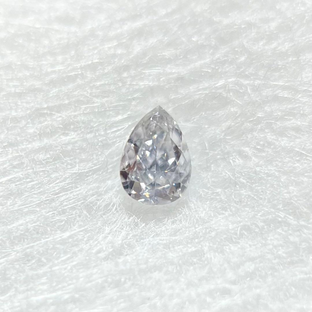 天然バイオレットダイヤモンド light gray violet