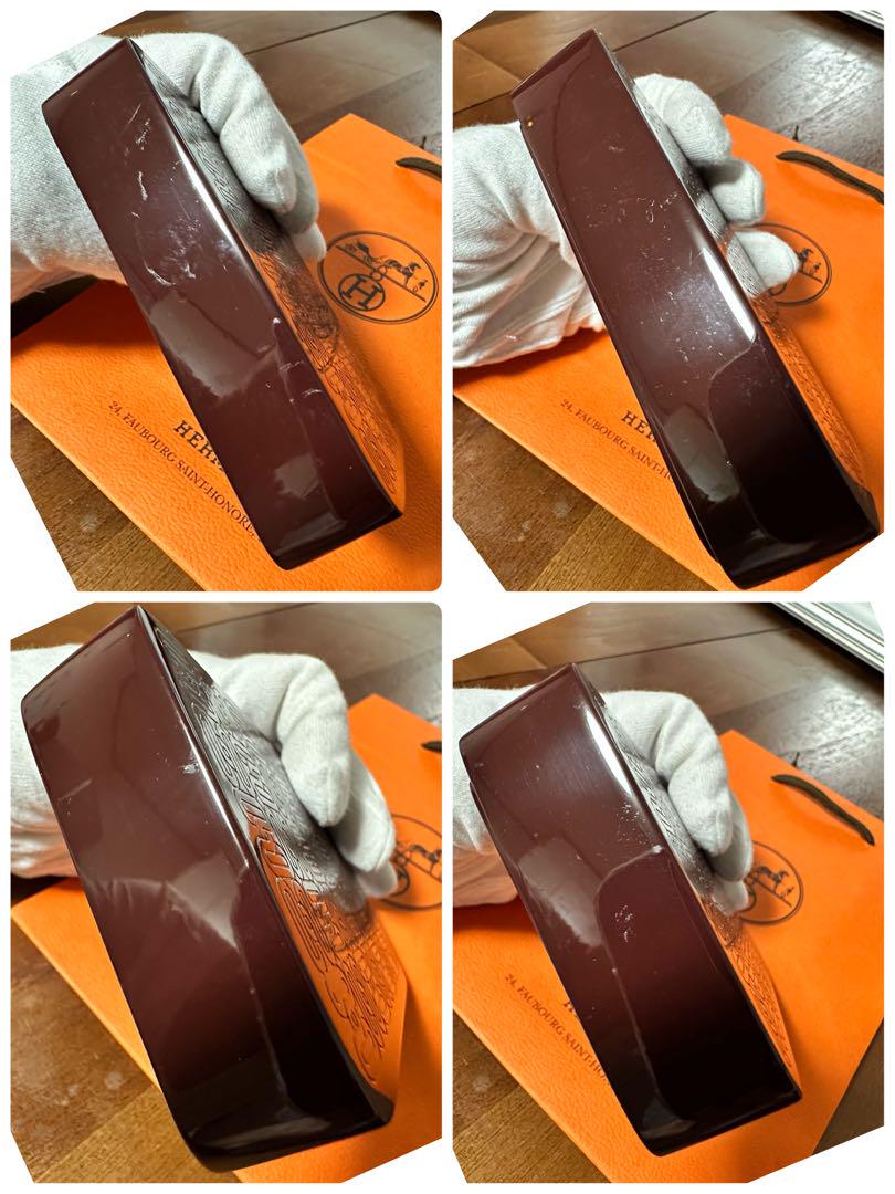 エルメス　小物入れ　マルチケース　ボルドー　エンジ