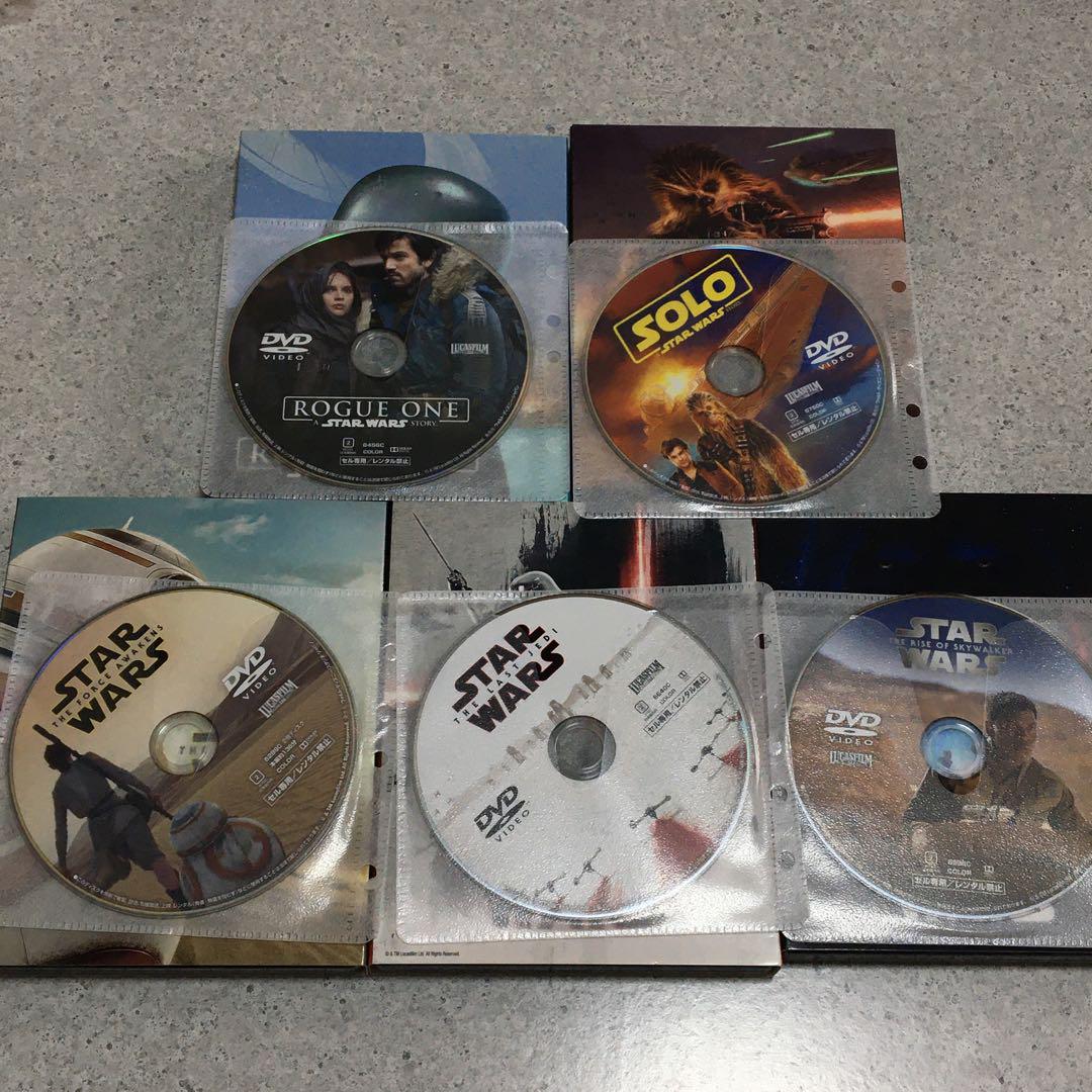 スター・ウォーズ movienex EP7〜9＋外伝 作品セット DVDのみ