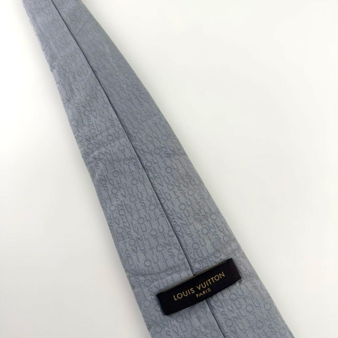 LOUIS VUITTON ルイヴィトン ネクタイ ロゴモノグラム イタリア製 LOUIS VUITTON ルイヴィトン ネクタイ ロゴモノグラム イタリア製