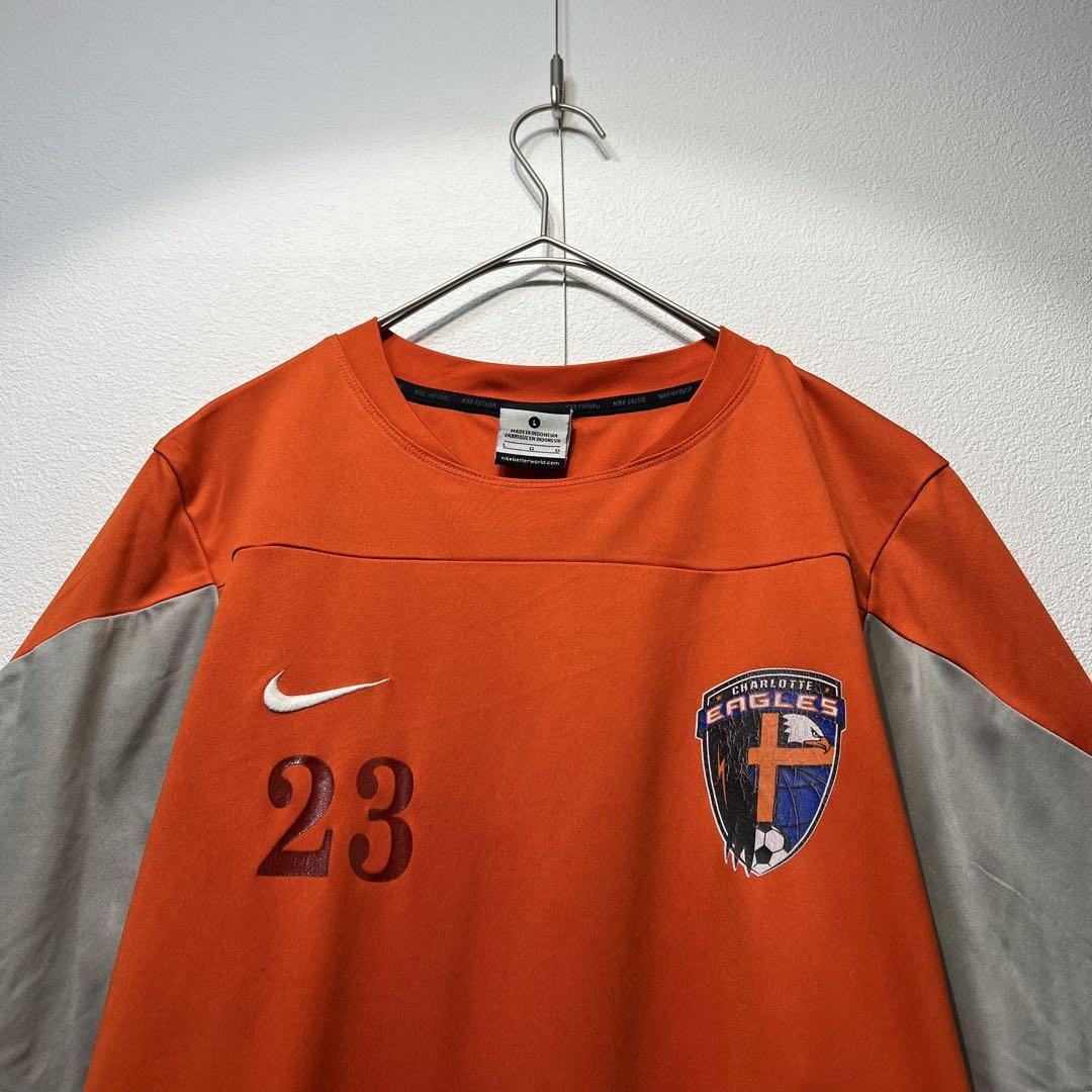 【US規格】希少 NIKE CHARLOTTE EAGLESサッカーシャツ L