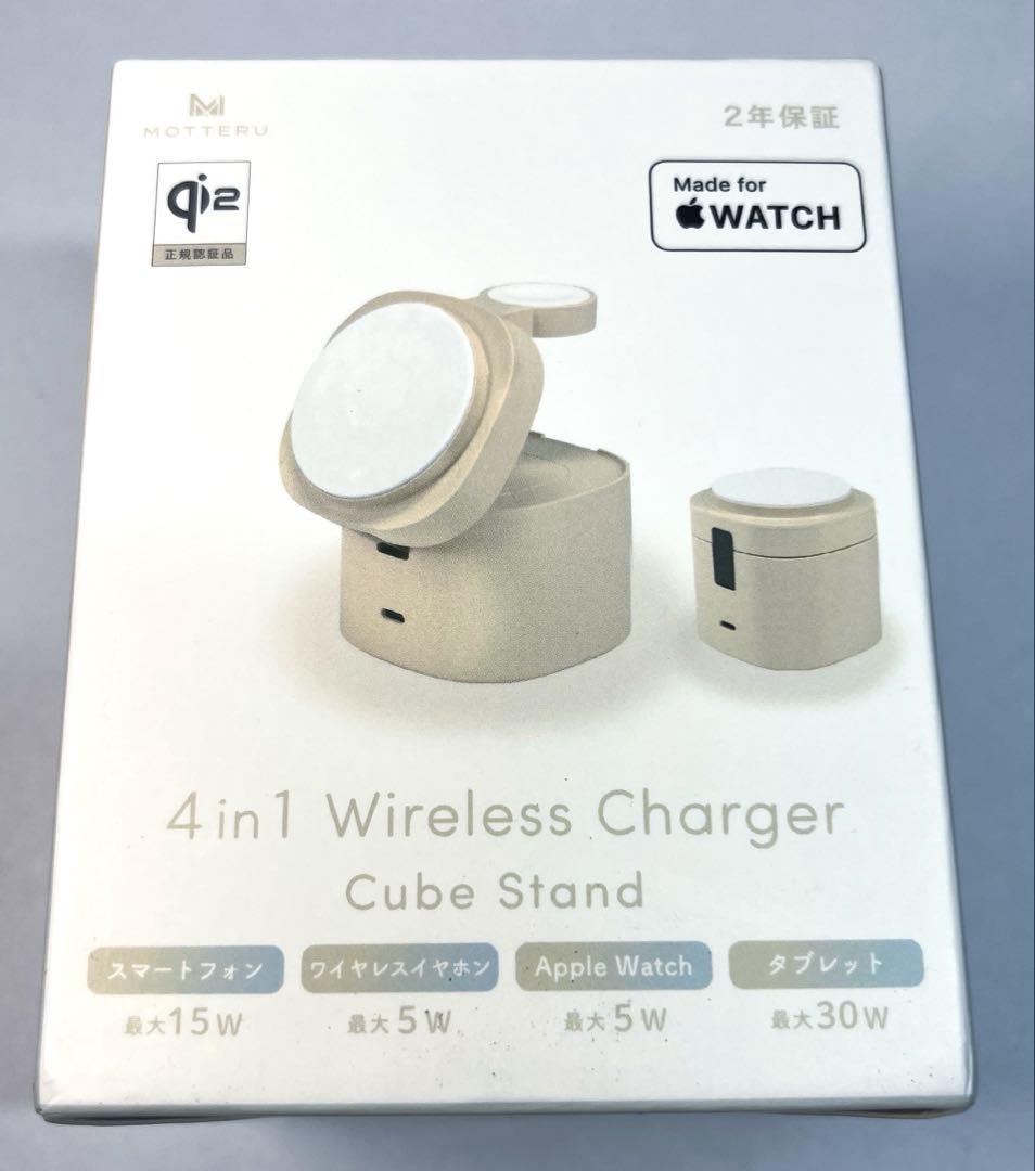 モッテル ワイヤレス充電器 MagSafe対応 Airpods iPhone