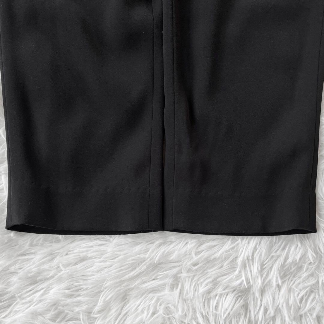 美品☆エンフォルド PEダブルクロス ゴムジョッパーズ 黒 38（M