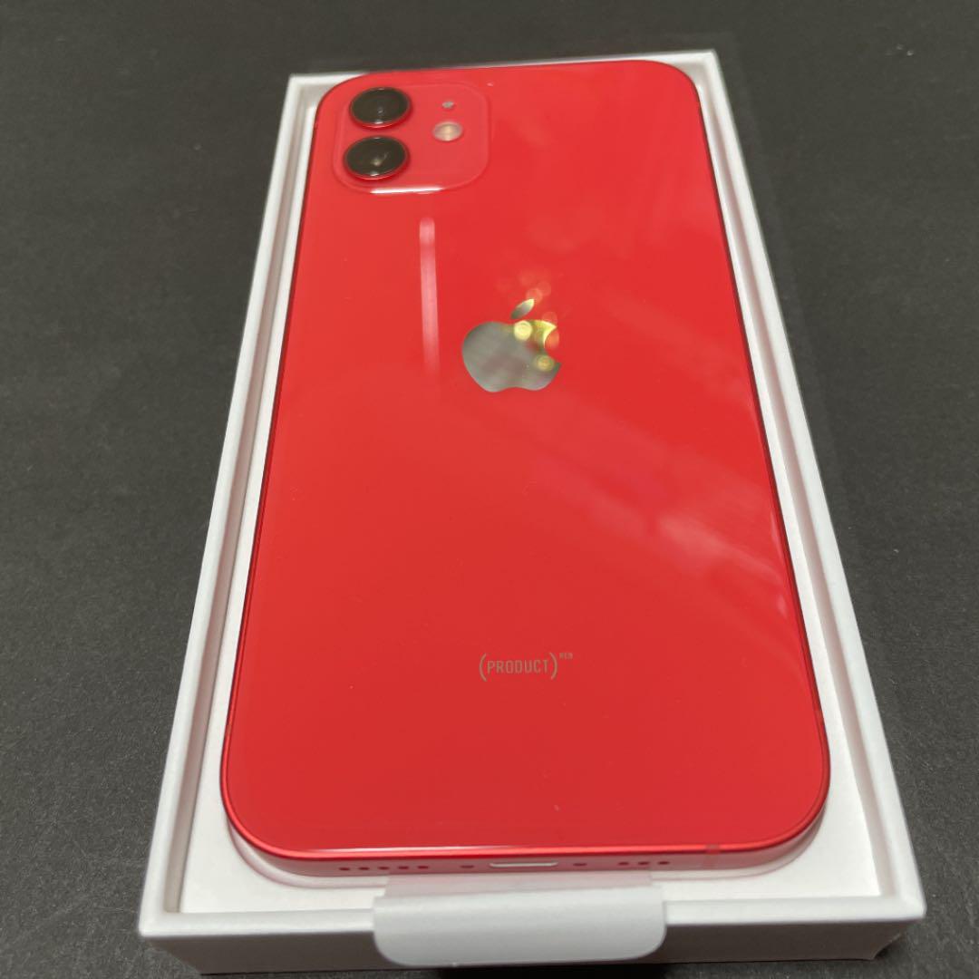 iPhone 12 レッド Softbank GB 64 安い買付 A2399 海外版SIMフリー 256GB レッド mini 12 iPhone スマートフォン本体