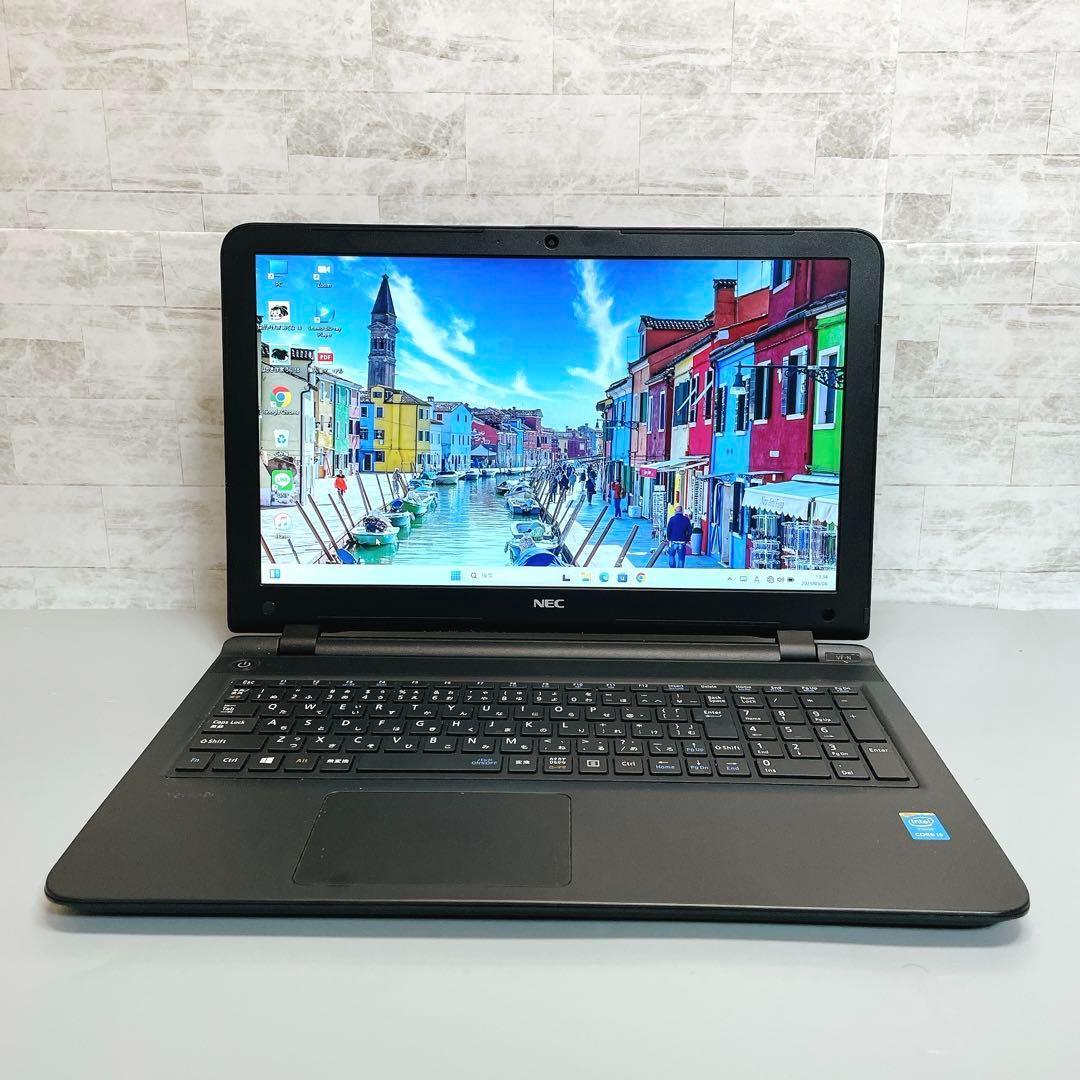 すぐ使える✨SSD×8GB搭載 Windows11 NEC ノートパソコン i5