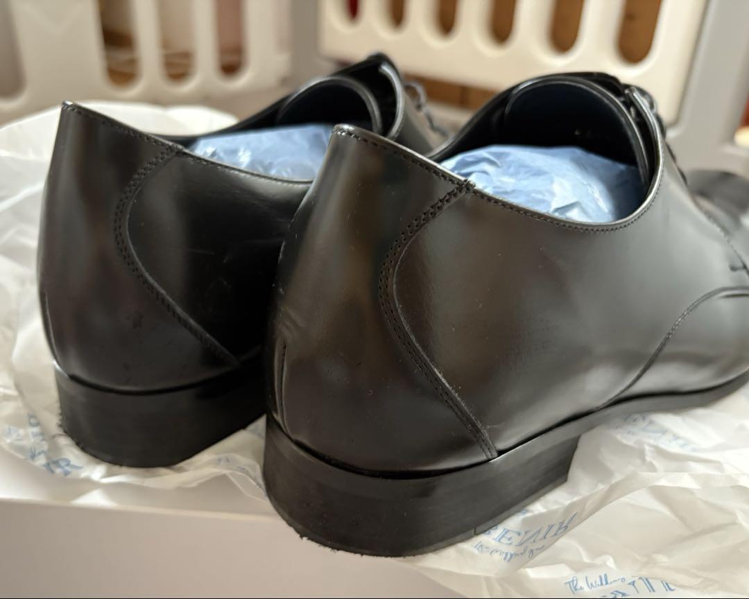 BENIR 28cmウェディングメンズシューズ BLACK