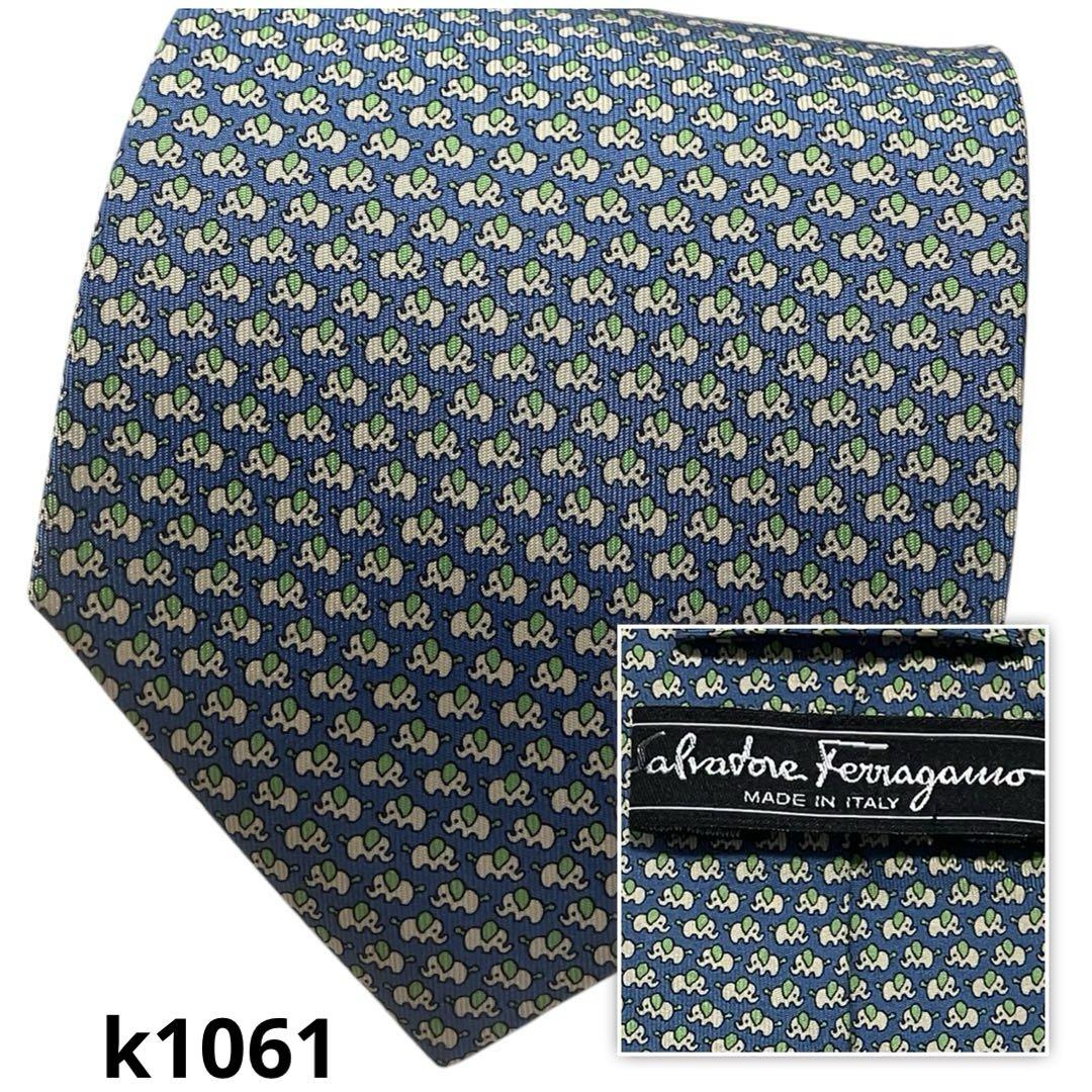 Salvatore Ferragamo シルクネクタイ小物