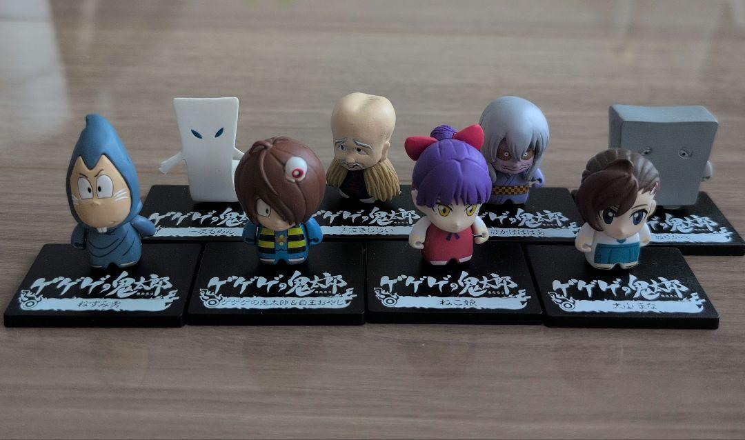 ゲゲゲの鬼太郎 キャラコレ 全8種 コンプリート - メルカリ