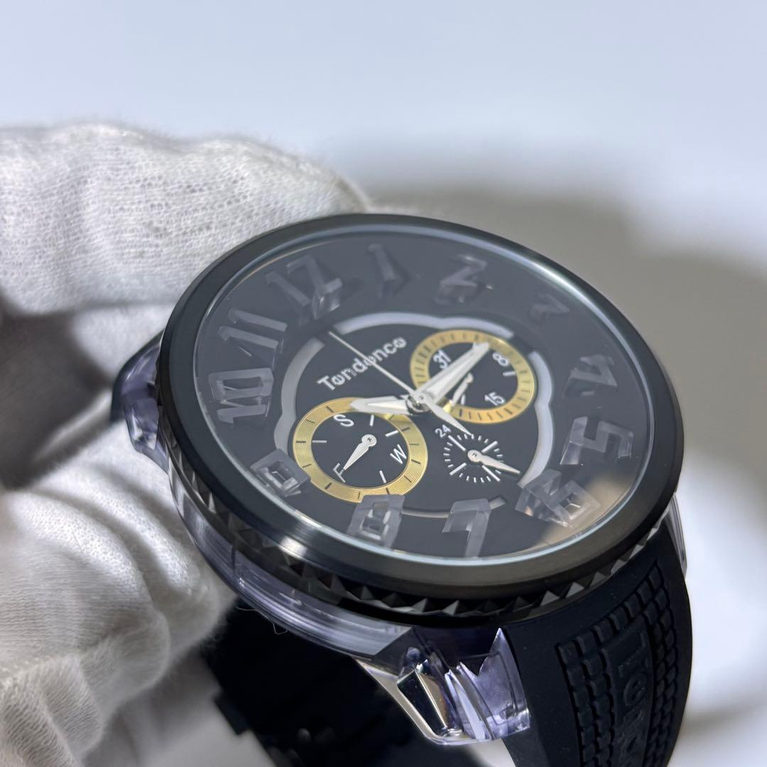 稼働品 TENDENCE メンズウォッチ クロノグラフ 保存箱 クォーツ 稼働品 TENDENCE メンズウォッチ クロノグラフ 保存箱 クォーツ
