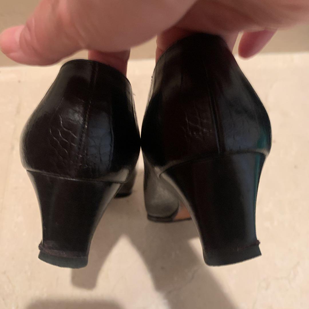 Salvatore Ferragamo / フェラガモ 黒パンプス 23㌢