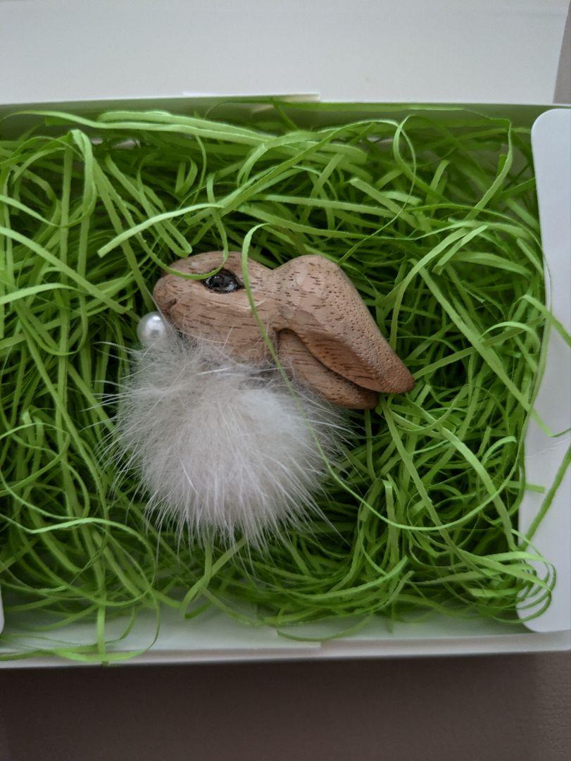 kitona ウサギピアスとイヤカフセット