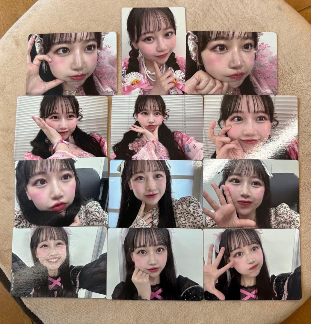 松本かれん トレカセット アロハ 黒衣装 浴衣 JAM MV 花柄