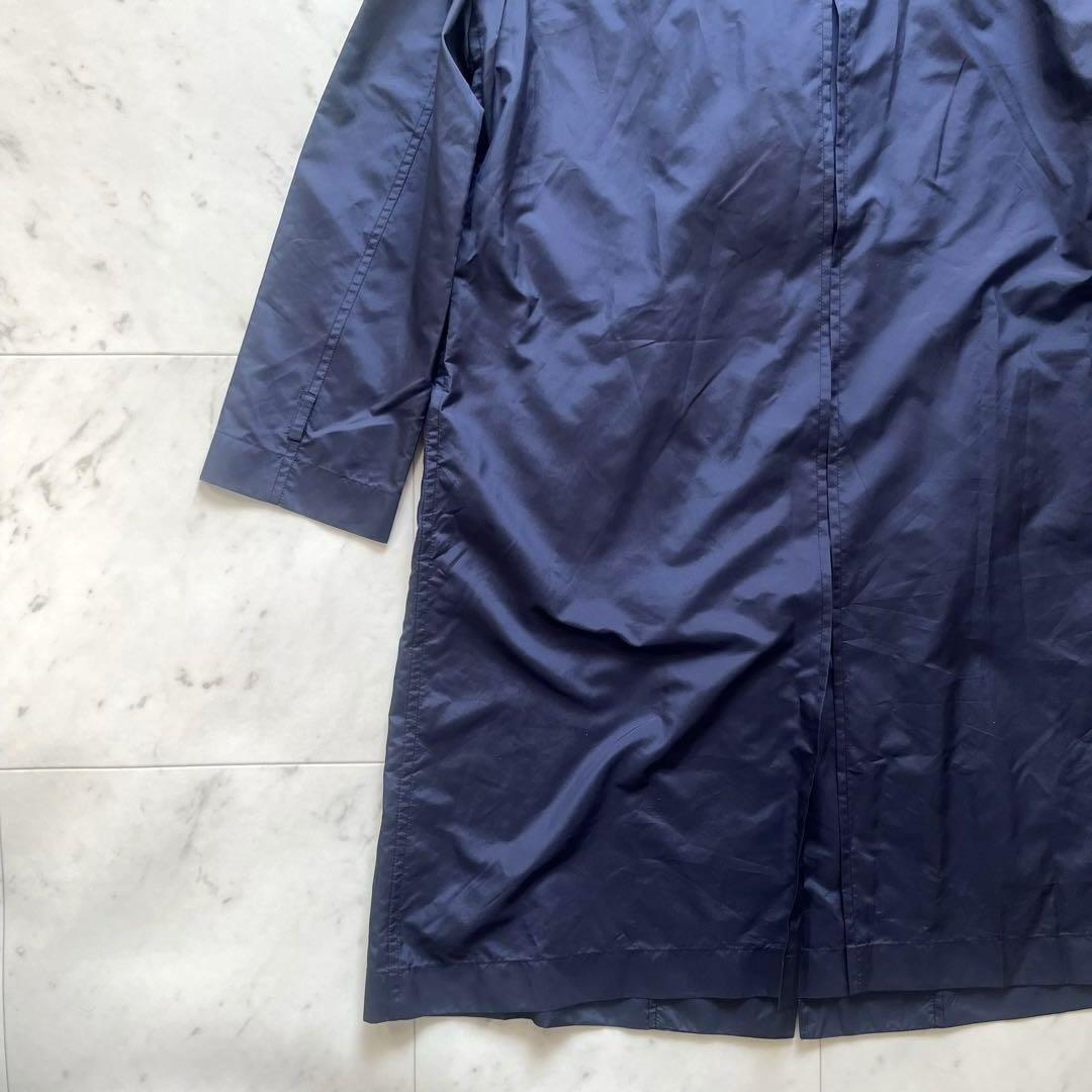 新品タグ付き　49AV ジュンコシマダ　トレンチコート　ベルト　濃いネイビー　L