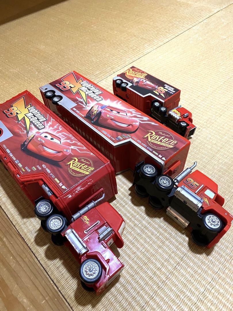 カーズ マック ハウラー / ミニカー レーストラック プレイセット 本日終了※カーズ マック ハウラー ミニカー レーストラック