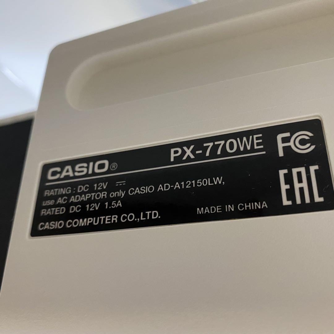 鍵盤楽器 CASIO Privia PX-770WE
