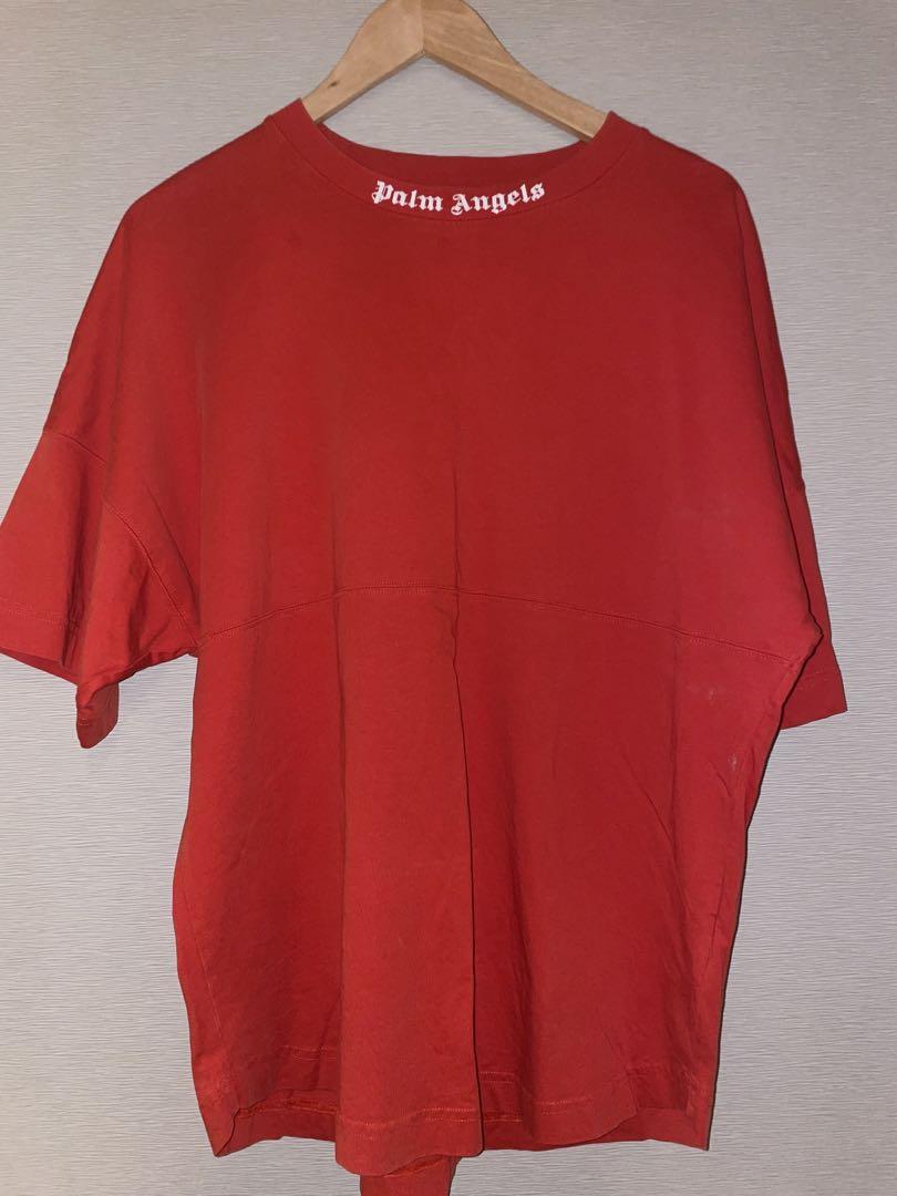 【希少】Palm Angels レッド Tシャツ