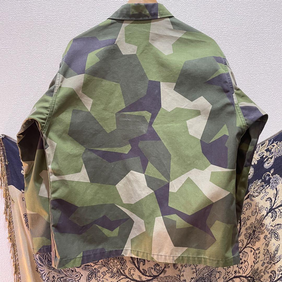 スウェーデン軍実物 M-90L フィールドジャケット スカンジナビアカモ