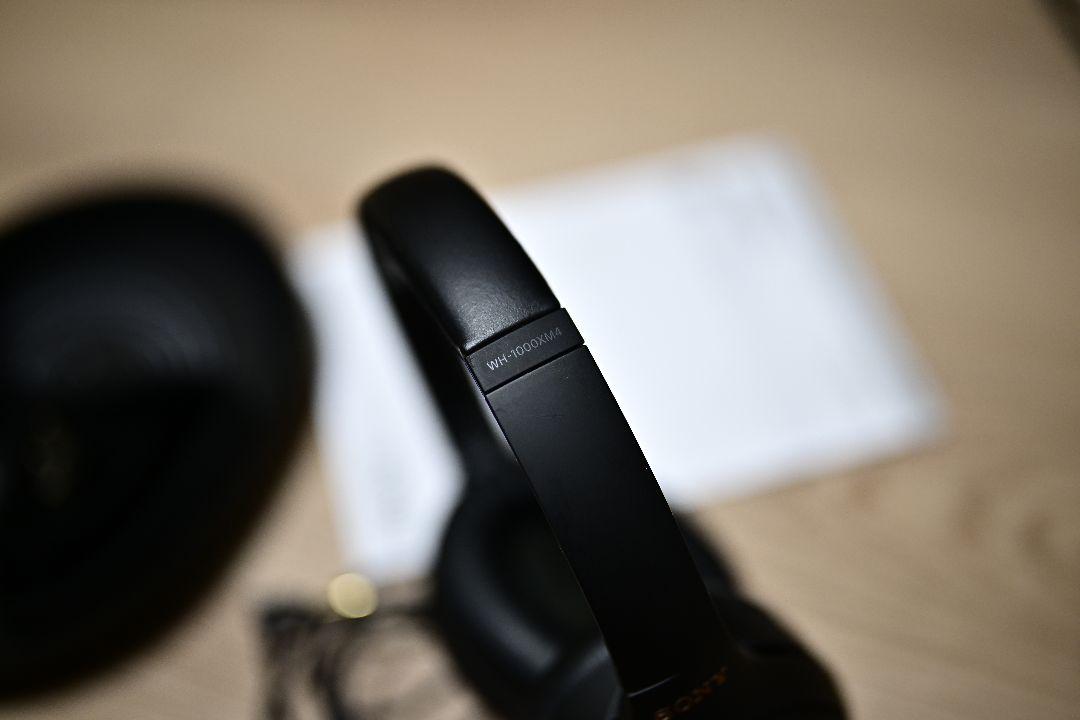 SONY WH-1000XM4 ワイヤレスヘッドセット ブラック