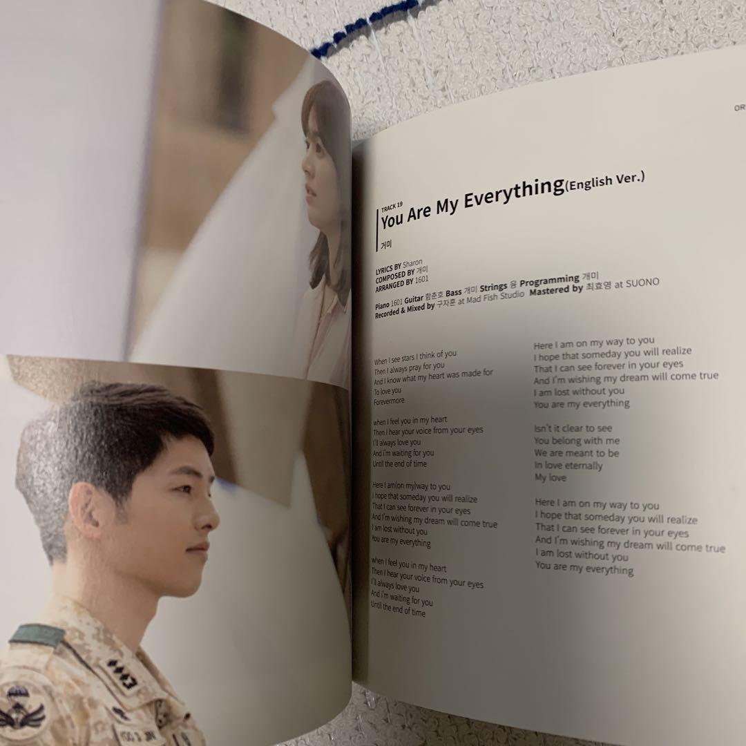 太陽の末裔　OST 韓国ドラマ　ソンジュンギ　EXO CD サントラ　トレカ