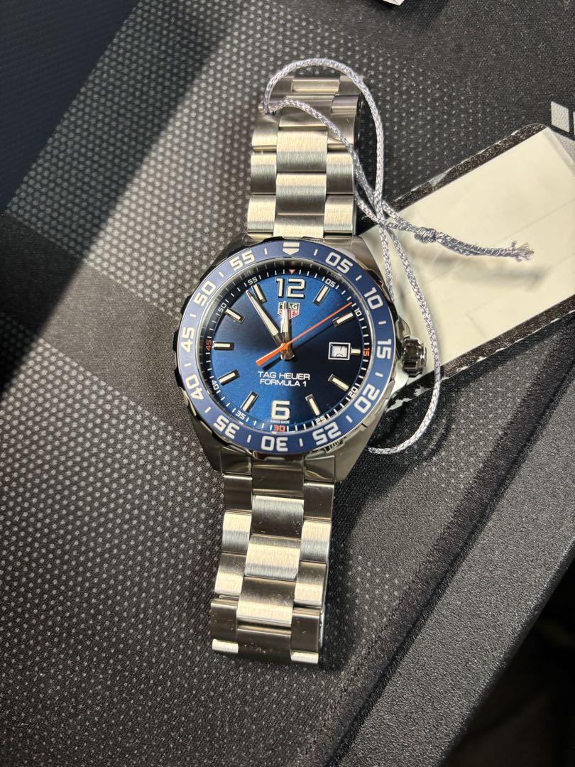 新品)TAG HEUER タグ・ホイヤー F1 43mm クォーツ ブルー