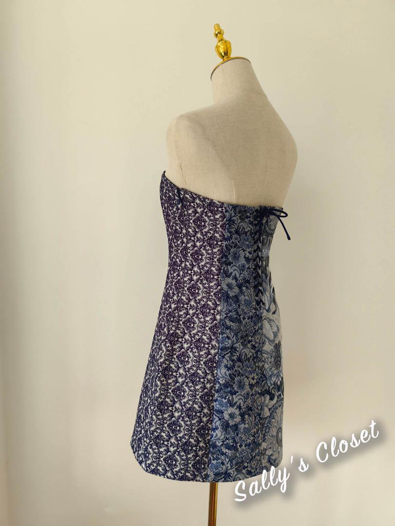 ❣️25新作 新品♡ Alice+Olivia 青花柄ミニワンピース♡　660