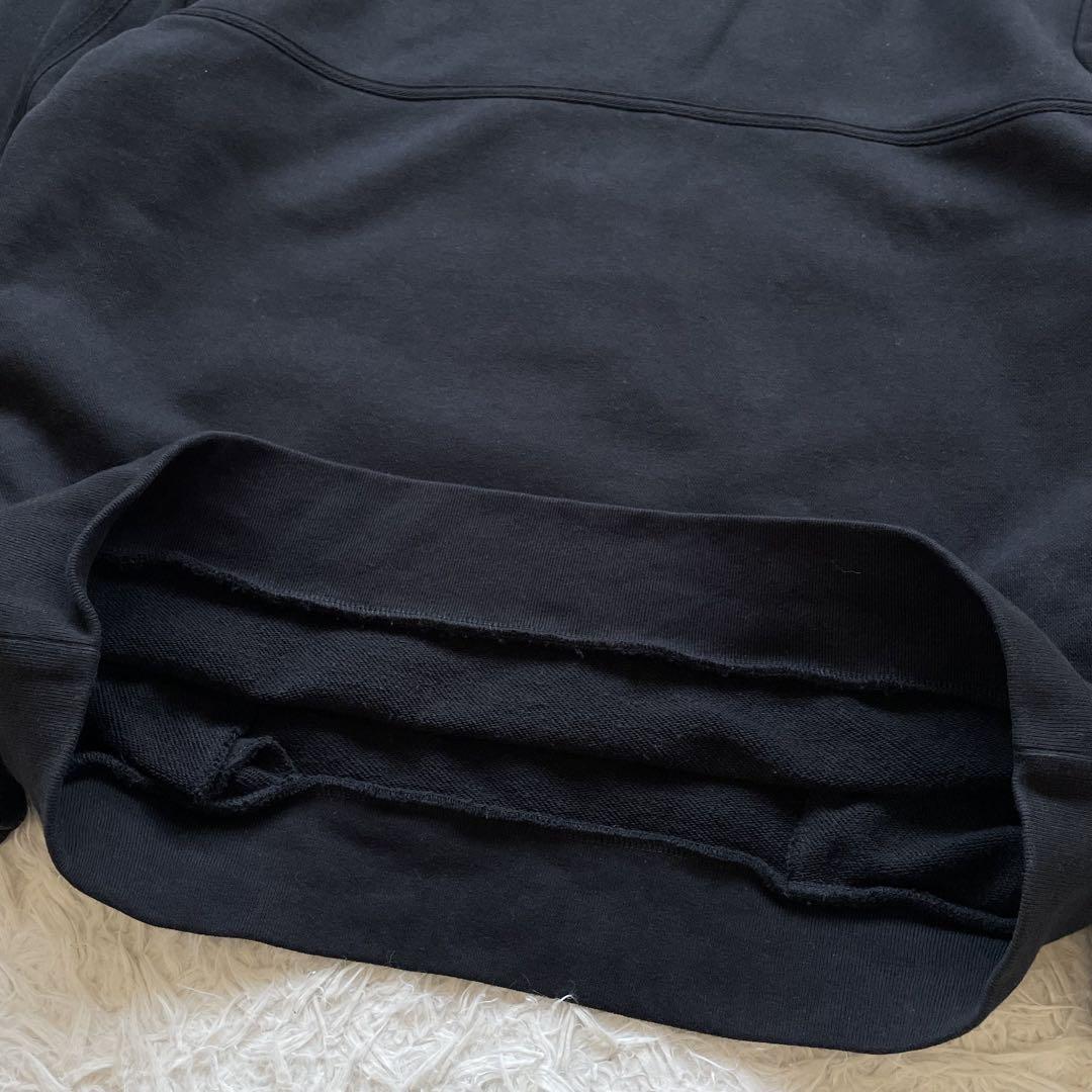 美品 XL HUF ハーフジップスウェット SPLIT 1/4 ZIP MOCK