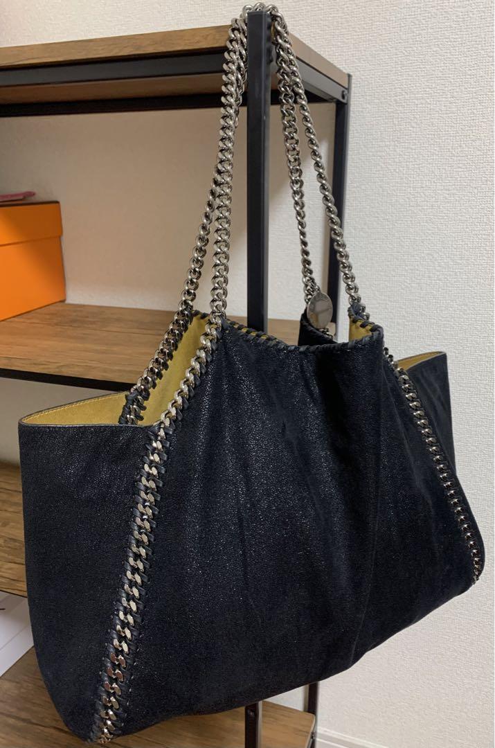 STELLAMcCARTNEY ステラマッカトニー ファラベラ トートバック 黒 Women ブラック ファラベラ ナノトートバッグ | Stella McCartney JP