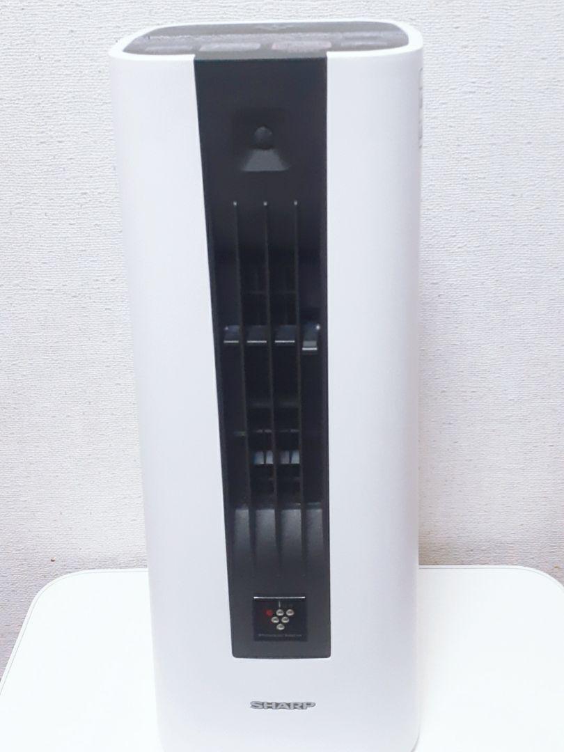 シャープ セラミックファンヒーター 2019年製 HX-HS1-W