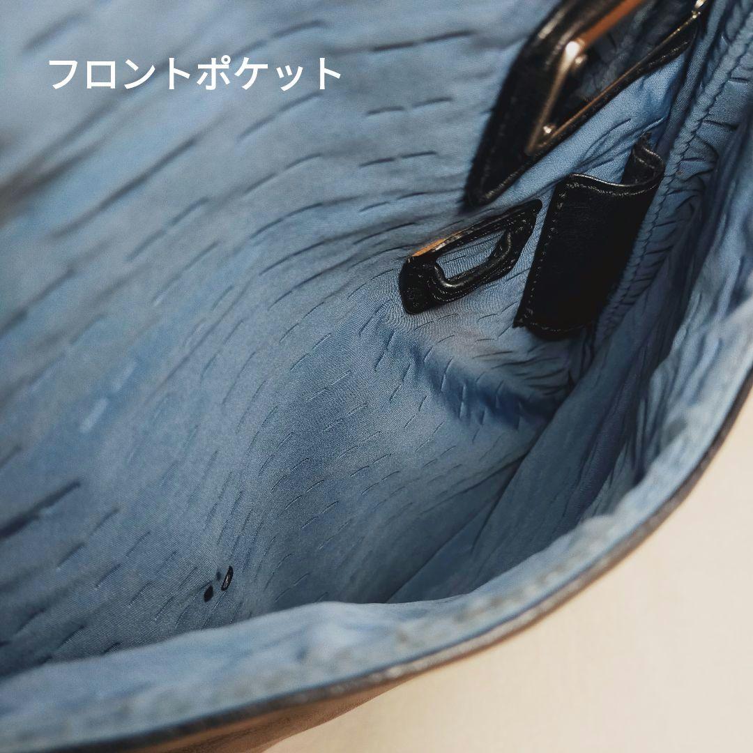 美品 TUMI トゥミ ショルダーバッグ サコッシュ オールレザー ブラック