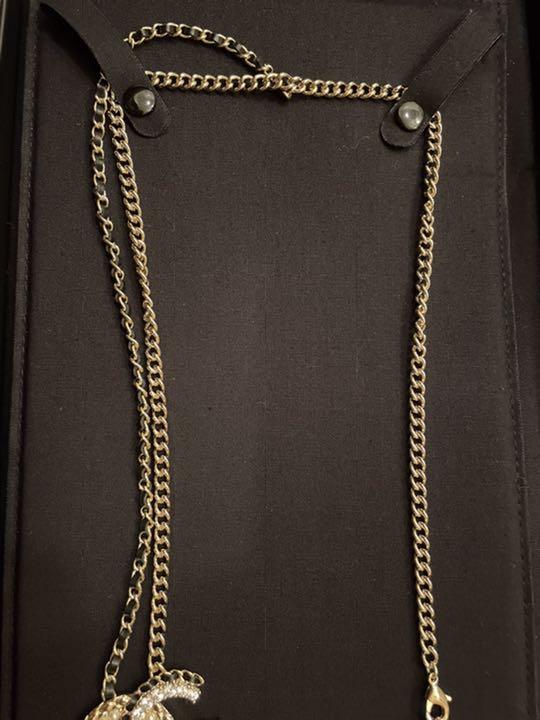 専用 CHANEL ベルト チェーンベルト ゴールド パール
