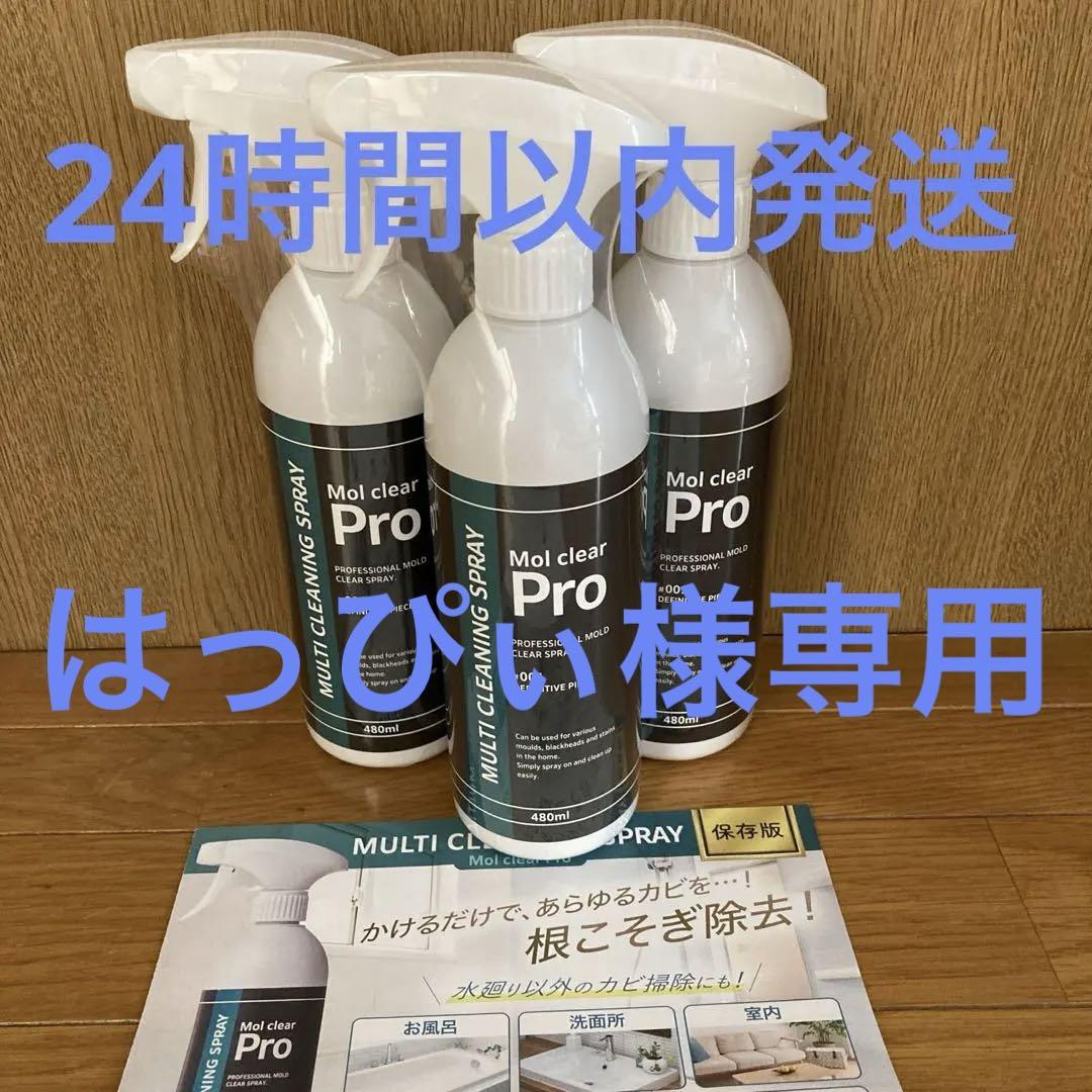 カビ取りスプレーモリクリアプロ1本