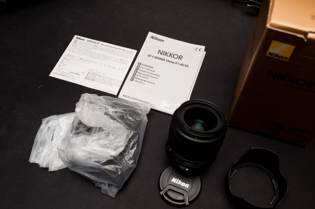【tm-net様】Nikon AF-S NIKKOR 35mm f1.8G ED