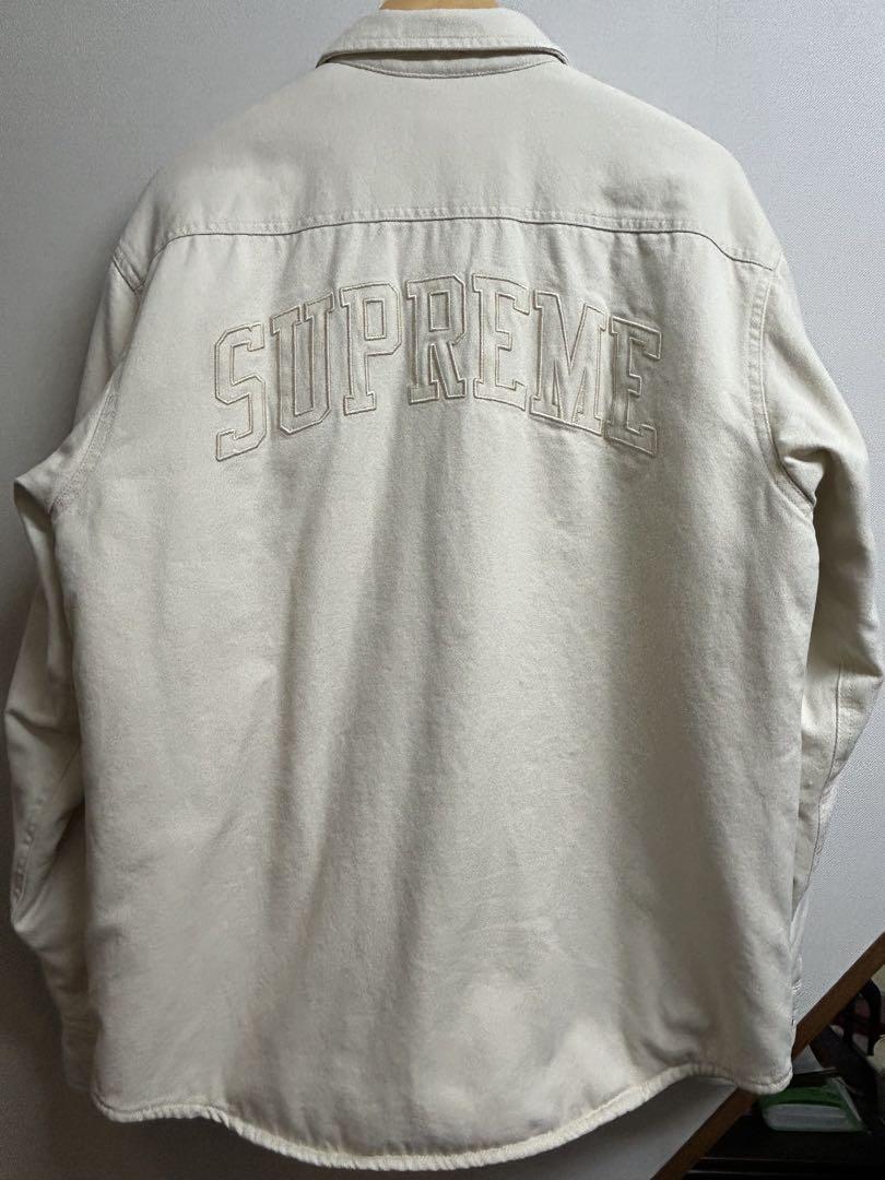 Supreme Faux Shearling Lined Work Shirt