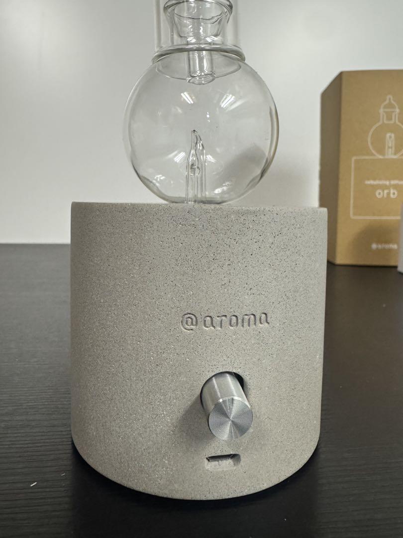 アットアロマ　アロマディフューザー orb＋オイル10ml D02 セット