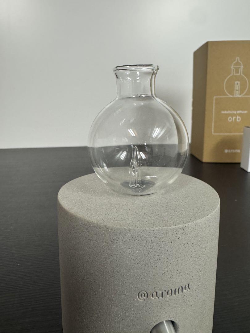 アットアロマ　アロマディフューザー orb＋オイル10ml D02 セット