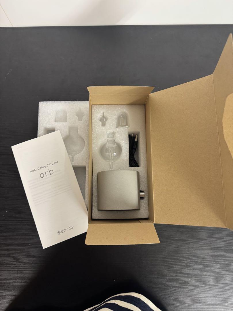 アットアロマ　アロマディフューザー orb＋オイル10ml D02 セット