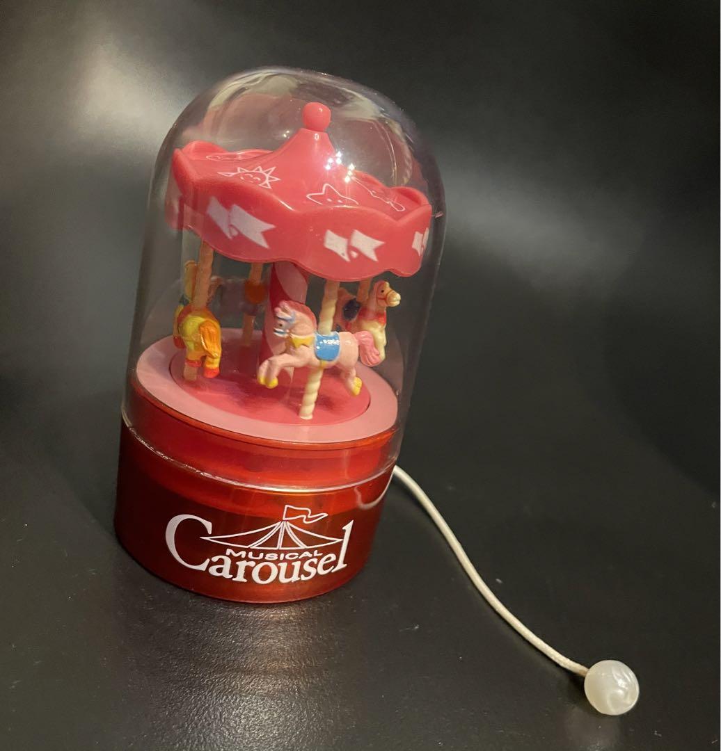 Amazon.co.jp: Merry-Go-Round カルーセルオルゴール 面白い木製