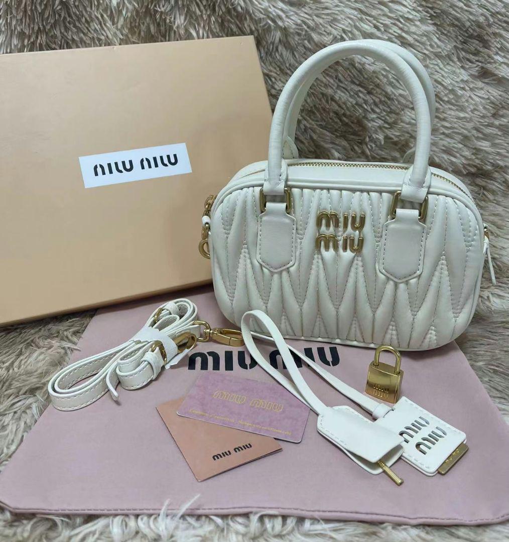 MIU MIU ‎ミュウミュウボウリングバッグ ハンドバッグショルダーバッグ