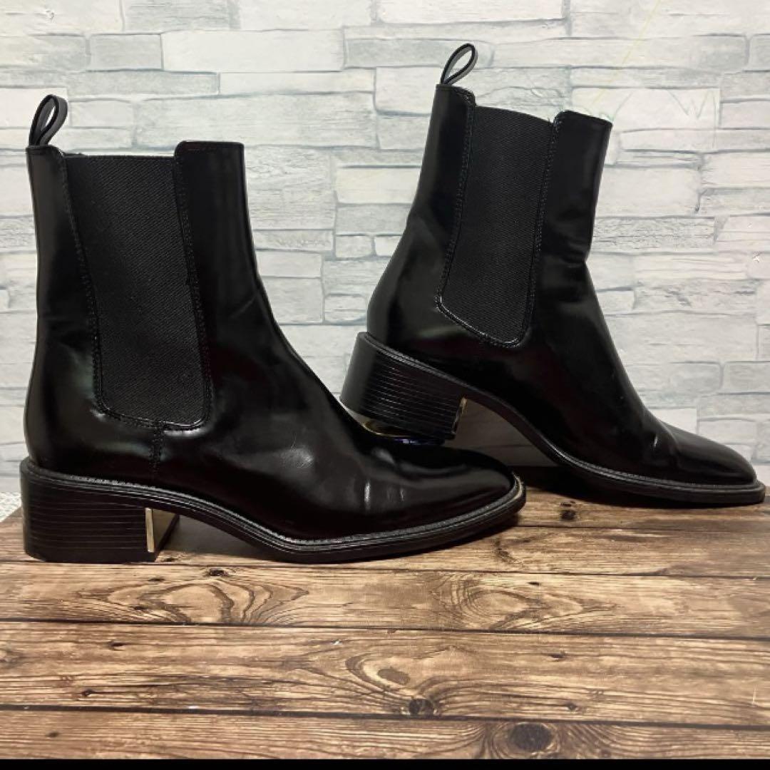 【早い者勝ち】【スピード発送】ZARA ザラ サイドゴアブーツ 26.0cm】ZARA ザラ サイドゴアブーツ チェルシーブーツ 厚底