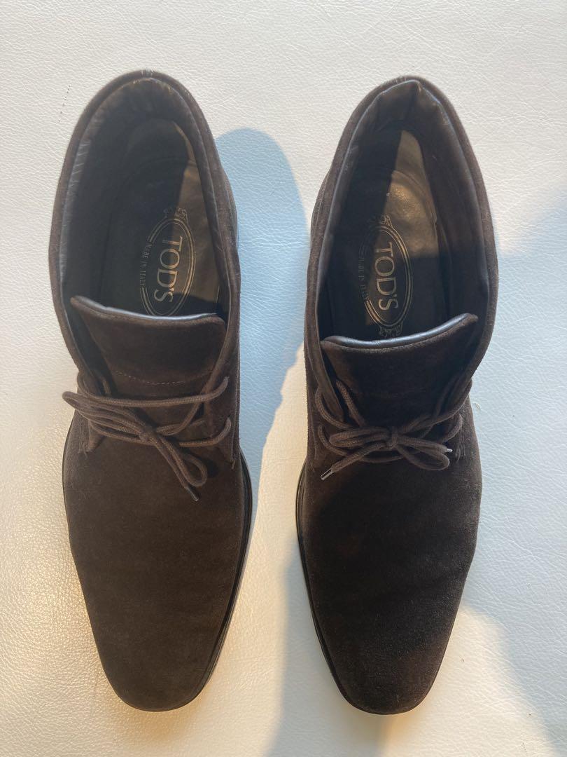 Tod’s メンズ　スエード　デザート　ブーツ ortaogretimtdsdernegi.com