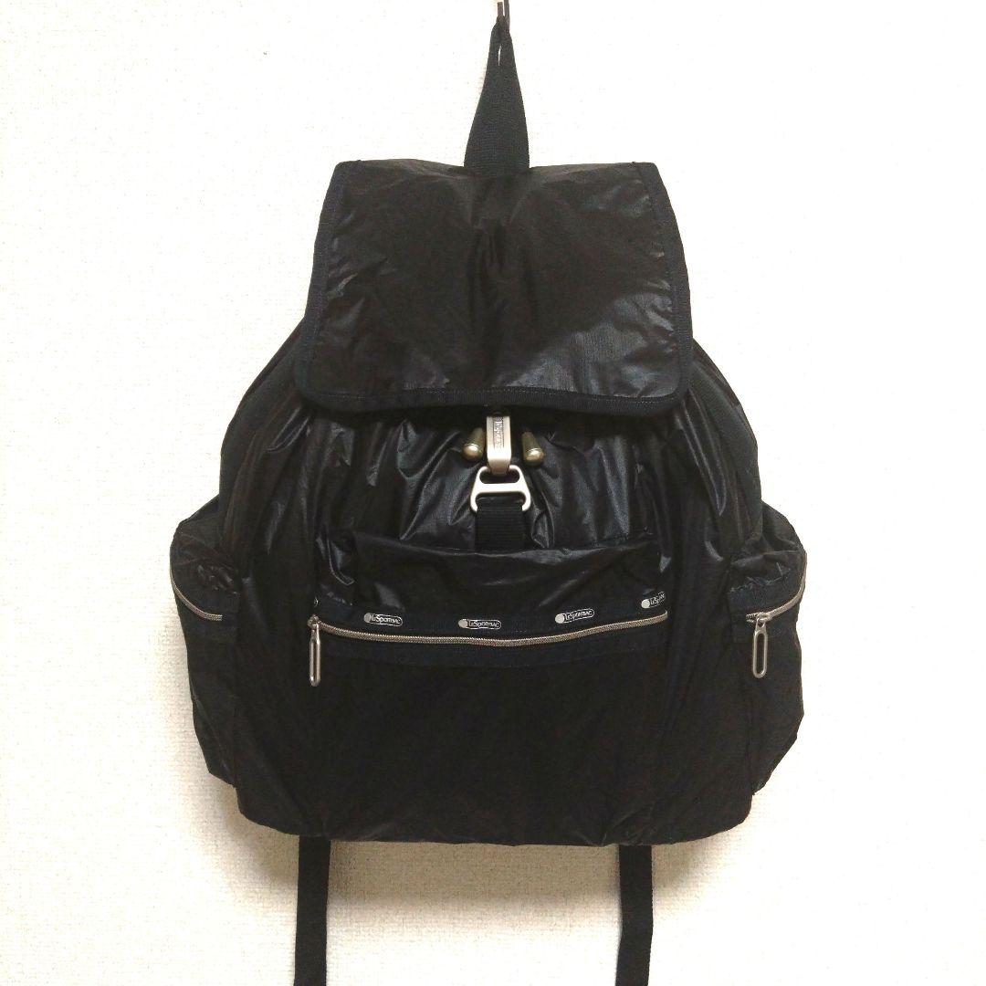 【美品】LeSportsacレスポートサックエッセンシャルコレクション リュック