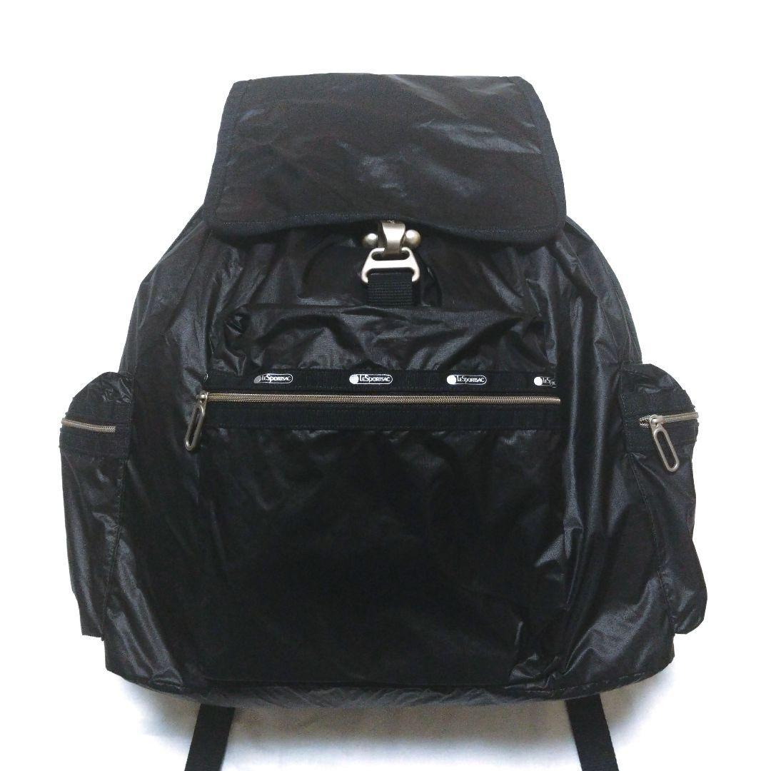 【美品】LeSportsacレスポートサックエッセンシャルコレクション リュック
