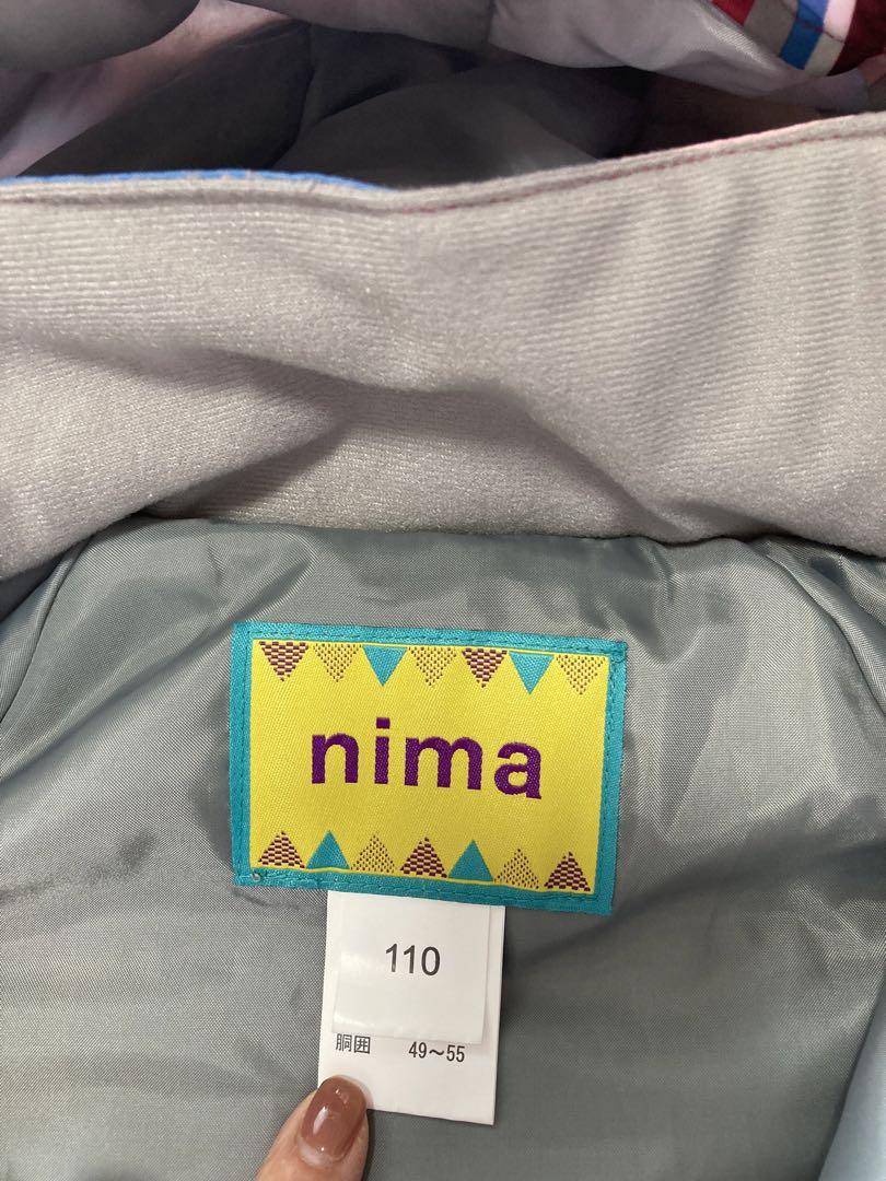 超美品！　nima ニマ　スノーウエア　110㎝
