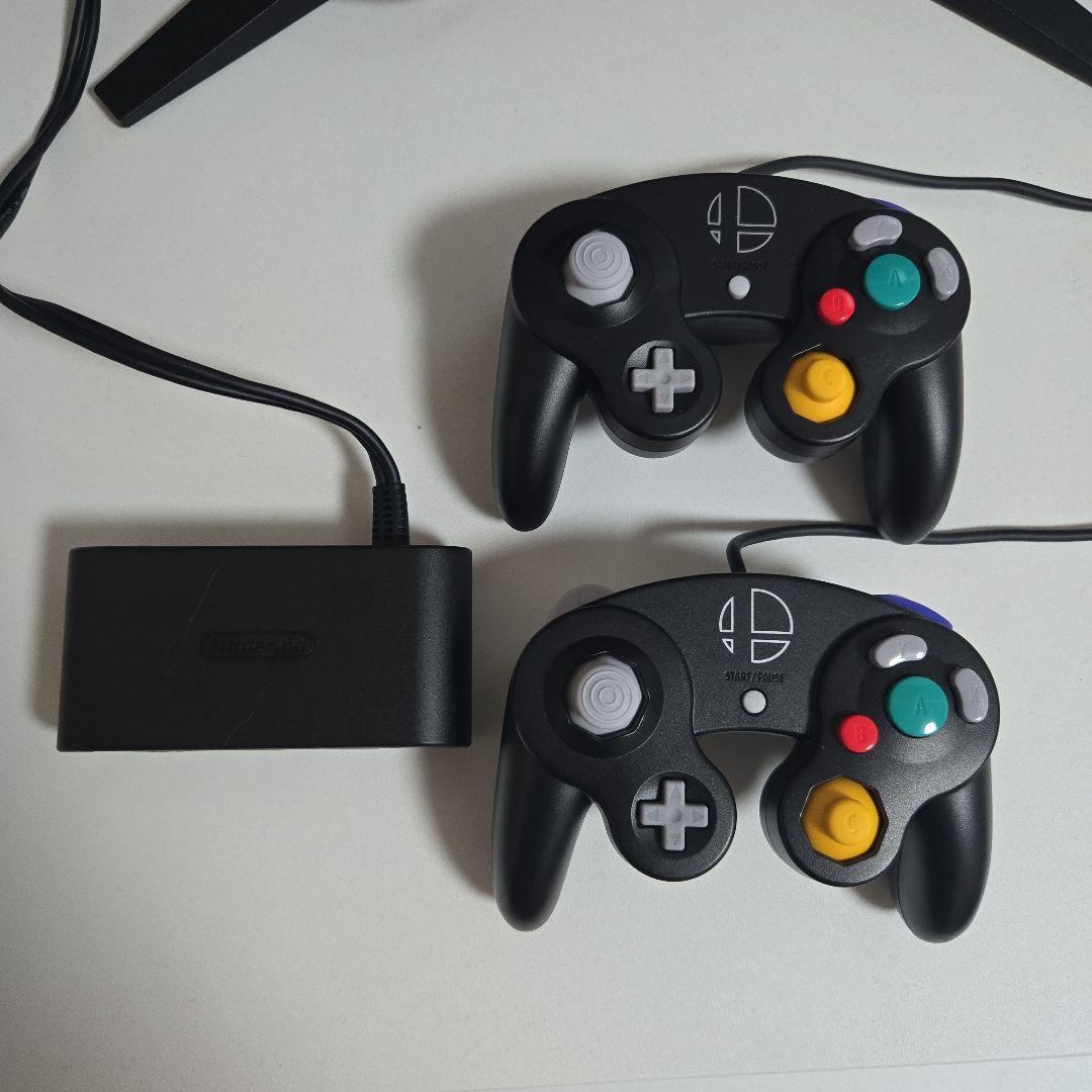 ゲームキューブ コントローラ接続タップ ゲームキューブコントローラ ２個