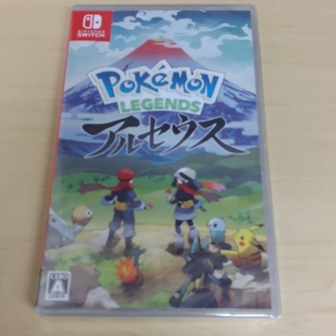 受注発注 新品未開封 ポケモン アルセウス Switch ソフト 特典なし 高い素材 本 音楽 ゲーム テレビゲーム Roe Solca Ec