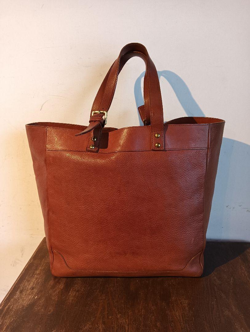 美品! RALPH LAUREN メンズ肉厚オールレザー トートバッグ レザー